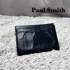 Paul Smith ポールスミス レザー パスケース カードケース ブラック