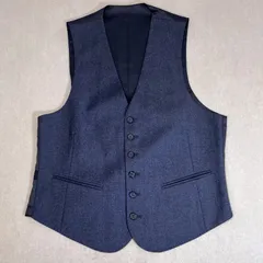 Pierre Cardin ピエールカルダン ベスト ジレ グレー ストライプ スリーピース フォーマル メンズのサムネイル