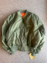 ALPHA Industries KNOX ARMORY MA-1 デッドストック フライトジャケット