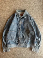 90s 2ndタイプ 日本古着 デニムジャケット シンチバック グッドレギュラー