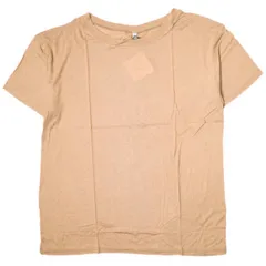 新品 BASERANGE ベースレンジ ポルトガル製 LOOSE TEE ルーズTシャツ XS AURAL 半袖 バンブー カットソー トップス g19744のサムネイル