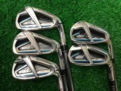 【中古】 テーラーメイド SIM MAX・OS  5S アイアンセット IR TENSEI BLUE TM60(IR) (フレックスR) メンズ 男性用 右利き 右用 Cランク ゴルフクラブ