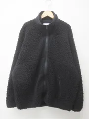 Graphpaper グラフペーパー GU253-30474 25AW Wool Boa Zip-Up Blouson ボアブルゾン ジャケット　2のサムネイル