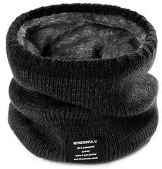 【在庫セール】メンズ レディース ネックガード 首巻き 裏起毛 ふわふわ ネックウォーマー 冬用 スキー キャンプ おしゃれ グラデーションカラー 男女兼用 24色