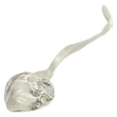 SWAROVSKI(スワロフスキー) ペンダントトップ美品  - クリア ハート