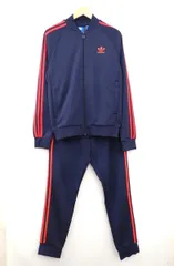 ★5814☆adidas アディダス originals BR4320 BR4288 スーパースター トラック トップ/パンツ セットアップ　M