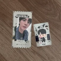 BTS ジン / RUN ジン(JIN・ソクジン) ジン 羊 ARMY ZONE トレカ