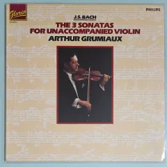 LP グルミオ ー バッハ 同伴者なし バイオリン ソナタ (収入)