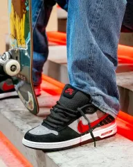 (300) NIKE SB ポールロドリゲス ズーム エア ロー ブラック