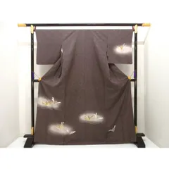 訪問着　甲斐泰造　螺鈿入り 工芸螺鈿師 甲斐泰造】 特選螺鈿箔訪問着 黄金糸使用 ≪御仕立て上がり