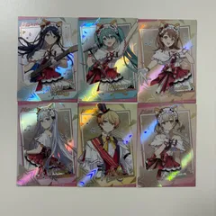 プロセカ x ピザハット 中国限定 チェキ風カード6枚セット