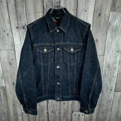 OLD GAP 90s ギャップ Levi's リーバイス 3rd type サードタイプ 濃青 濃紺 インディゴブルー デニムジャケット Gジャン ジージャン トラッカー ジャケット メンズ M サイズ