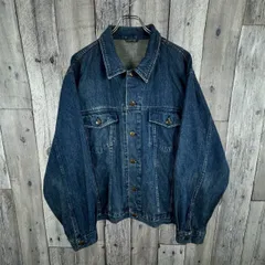 OLD UNIQLO 80s ユニクロ Levi's リーバイス 3rd type サードタイプ 濃紺 濃青 インディゴブルー デニムジャケット Gジャン ジージャン トラッカー ジャケット