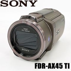 SONY FDR-AX40 4K ビデオカメラ 本体+SDカード+携帯バッグ - メルカリ