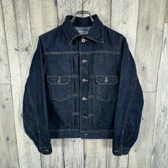 BROWNY ブラウニー Levi's リーバイス 2nd type セカンドタイプ 濃紺 濃青 インディゴブルー デニムジャケット Gジャン ジージャン トラッカー ジャケット メンズ S サイズ