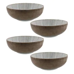 新品 テーブルウェアイースト 中鉢 ボウル 中 15.3cm 十草 4点セット 和食器 鉢 お皿 皿 中鉢 大鉢 盛り鉢 煮物鉢