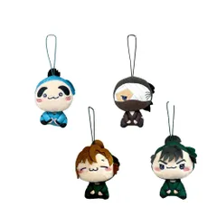 新品 忍たま乱太郎 もちぴこ マスコット 第三弾 ぬいぐるみ 公式 グッズ 約10cm (4種セット)