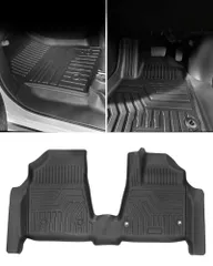 【迅速に発送】Cartist 新型 ヴォクシー ノア 90系 に適用 フロアマット 1列目用 立体カーマット 車用 3Dフロアマット 立体構造 NOAH VOXY 90 2022年1月?現行 車種専用設計 防水 滑り防止 耐汚れ TPE素材 カスタムパーツ 車