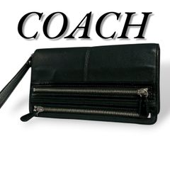 希少 COACH コーチ レガシー ハンドバッグ バスケットクラッチ レザー