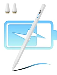 【在庫処分】iPad 専用 ペンシル最大10時間使用可能 スタイラスペン アップルペンシル iPadペン 極細 超高感度 遅延なし 30分間急速充電 アイパッドPencil タッチペン 傾き感知/磁気吸着収納/誤作動防止 軽量 対応iPad Air第3/4/5
