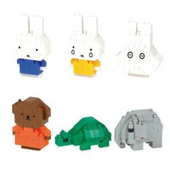 【新品・3営業日で発送】カワダ NBMC_27 ナノブロック ミニナノ ミッフィー(単品)【入数:6】