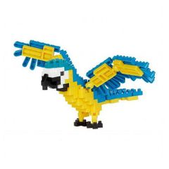 【全新・三個工作日內發貨】Kawanda NBC_343 Nanoblock 琉璃金剛鸚鵡