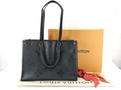 LOUIS VUITTON モノグラム LOUIS VUITTON モノグラム アンプラント/オンザゴーMM ノワール M45595 トートバッグ