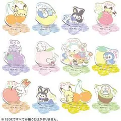 【新品・3営業日で発送】タカラトミー ポケモン ポケピース ちょこんとつながるアクリルスタンド ～Colorful Fruits～【入数:12】