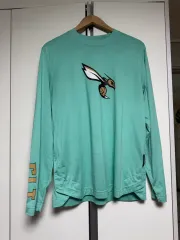 (海外M) NIKE ジョーダン NBA シャルロット・ホーネッツ ウォームアップ SHOOTING シャツ ラメロ・ボール