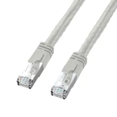 新品 サンワサプライ PoE CAT6 LANケーブル ライトグレー 15m KB-T6POE-15