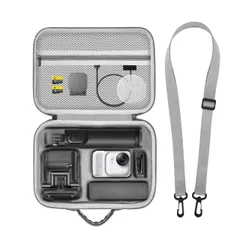 新品 Insta360 GO Ultra対応キャリングケース、ナイロン素材トラベルバッグInsta 360 GO Ultra対応アクセサリー用保護ケースオーガナイザーDIY大容量設計でクイックリリースマウント、マグネットペンダント、三脚に対応