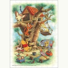 中古品 schylling クラシック・プー 木製パズル ウッド 24ピース