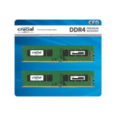 【中古】DDR4-2400 16GB(8GB×2枚) Panram CFD販売 メモリ CFD Panram DDR4-2400 8GB PC4-19200 中古品 W4U2400PS