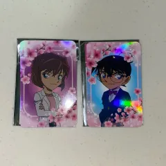 名探偵コナン アルヌーヴォ ポップアップ 桜カード コナン 灰原