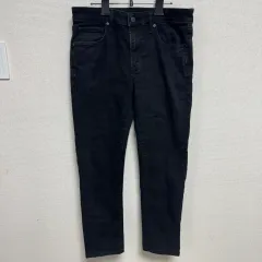 197 UNIQLO ユニクロ スリムフィット ブラックジーン メンズ 31(79cm)