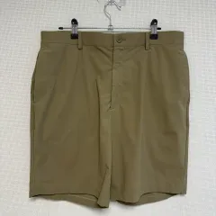 UNIQLO メンズ ハーフパンツ L カーキ