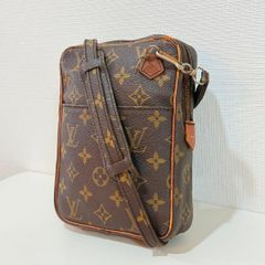 美品】ルイヴィトン モノグラム ショルダーバッグ 旧ダヌーブ M3552 茶