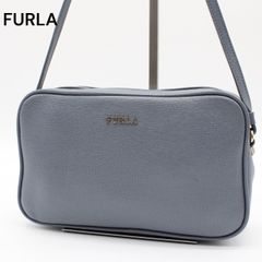 FURLA LILLI カメラバッグ ショルダーバッグ クロスボディ ブルー