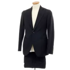 【中古】ボリオリ BOGLIOLI ウール 1つボタンスーツ ダークネイビー【サイズ46】【メンズ】のサムネイル