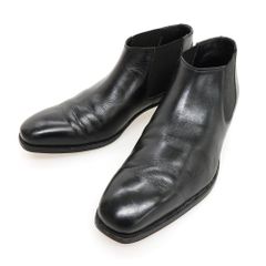 新品 エンツォボナフェ Enzo Bonafe ブーツ ブラック スエード 8