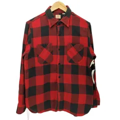 シュガーケーン SUGAR CANE TWILL CHECK L/S WORK SHIRT チェックワークシャツ メンズ import：S 