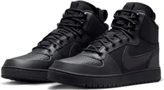 [ナイキ] コート ボロー ミッド ウィンター COURT BOROUGH MID WINTER ブラック/ブラック AA0547-002