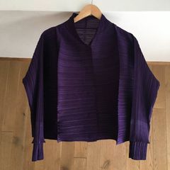 PLEATS PLEASE マダムT ケープスタイル ストール - メルカリ