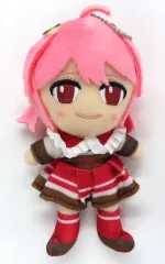 【中古】ぬいぐるみマスコット・ぬいぐるみバッジ のあ(カラフルピーチ) ぬいぐるみキーホルダー イトーヨーカドー・アリオ対象店舗限定