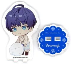 【中古】アクリルスタンド・アクリルパネル 月岡紬 「A3!(エースリー)×animatecafe 第10弾 トレーディングアクリルスタンド 雪遊びver. Bグループ」