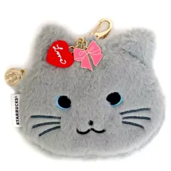 【中古】バッグ バレンタイン2026ファーポーチキャット 「スターバックスコーヒー」 バレンタイン2026グッズ