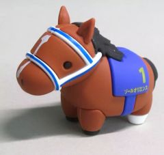 サラブレッドコレクション ぷっくりラバーフィギュア ダノンベルーガ