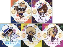 【中古】紙製品 全5種セット 「名探偵コナン 大阪城本陣 SPECIAL SHOP2023 ミニ色紙 夏祭り2」