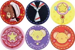 【中古】バッジ・ピンズ 全6種セット 「カードキャプターさくら トレーディング刺繍缶バッジ vol.2」