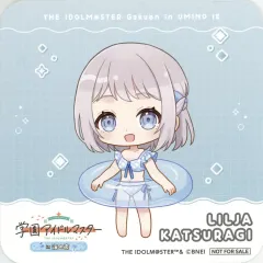 【中古】コースター 葛城リーリヤ(ミニキャラ) オリジナルコースター 「学園アイドルマスター in SWEETS PARADISE 海の家」 コラボメニュー注文特典